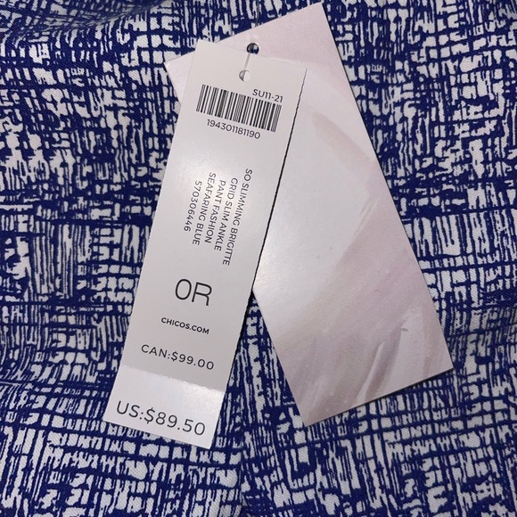 Chico’s pants • NWT • Women’s OR (US size 4R) - Picture 4 of 10